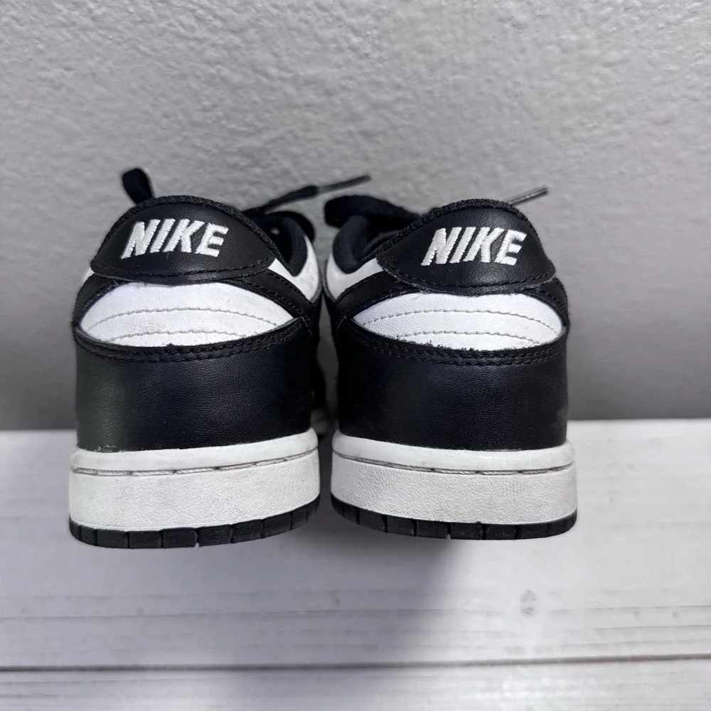 Nike Dunk Low Retro White Black Panda (GS) Unisex Kids Size 3Y CW1588-416